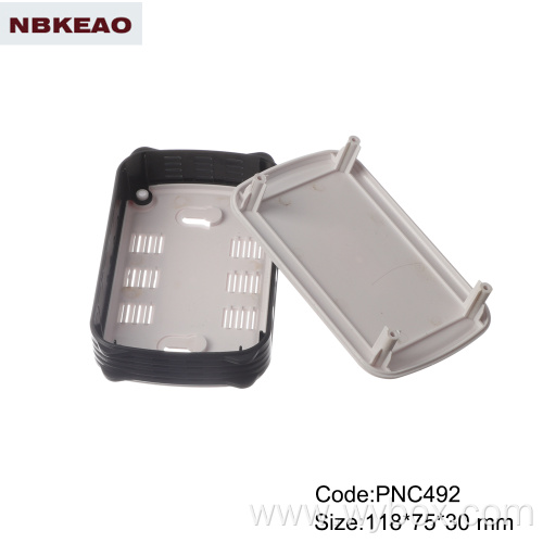 Electronic plastic enclosures surface mount junction box integrated terminal blocks wifi modern networking abs plastic enclosure
